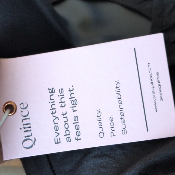 ✨ nwt Quince 100% Organic Cotton Tiered Maxi Dress Size M - Picture 4 of 8